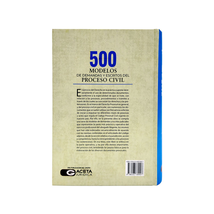 500 Modelos de Demandas y Escritos del Proceso Civil