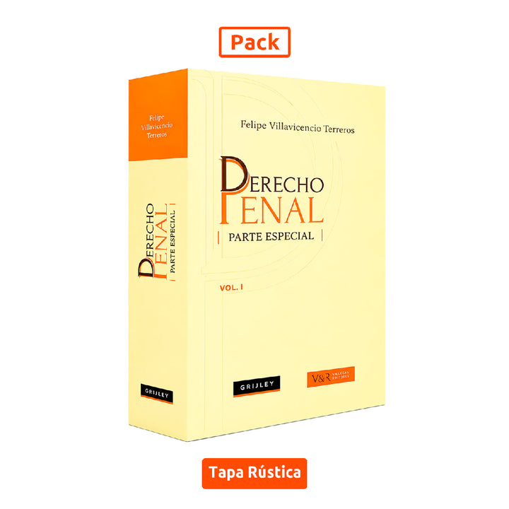 Pack Derecho Penal: Parte General + Parte Especial – Felipe Villavicencio Terreros