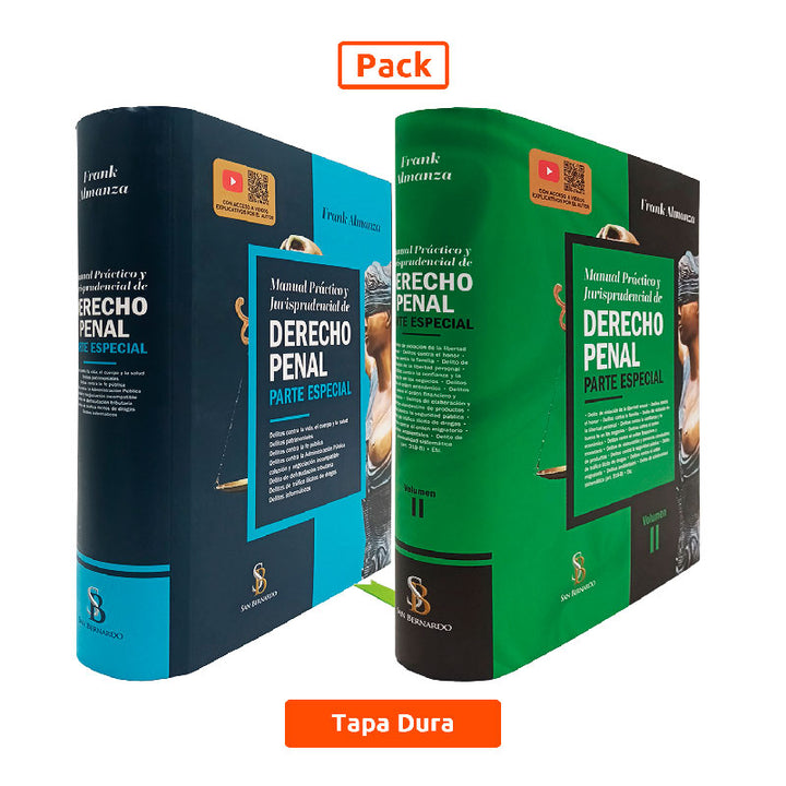 Pack – Manual Práctico y Jurisprudencial de Derecho Penal (Vol. I y II)