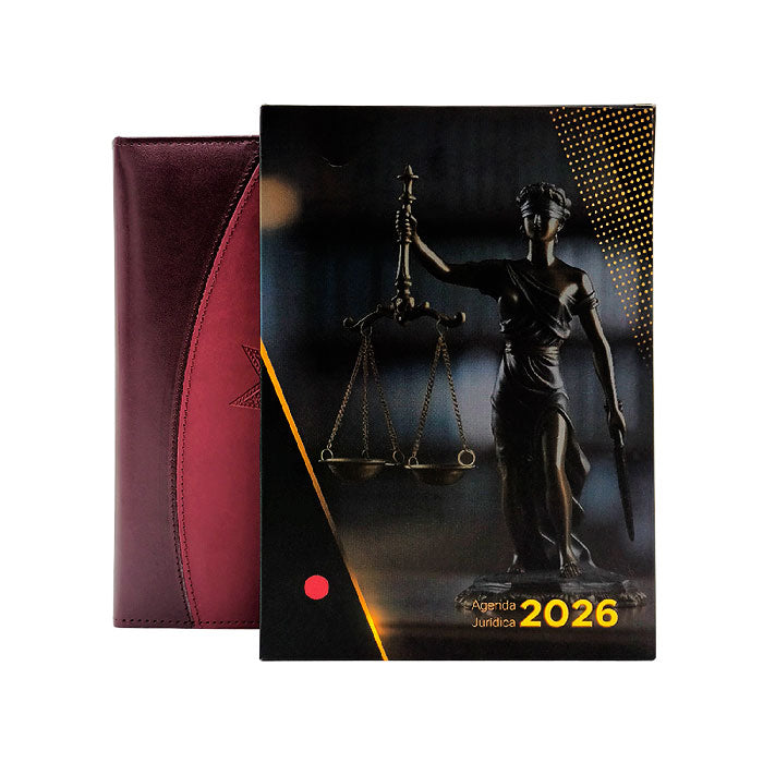 Agenda Jurídica 2026 Morado Orabunt  Causas Melius