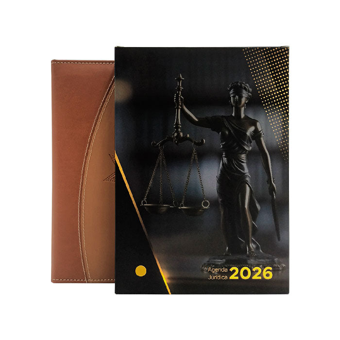 Agenda Jurídica 2026 | Color Marrón