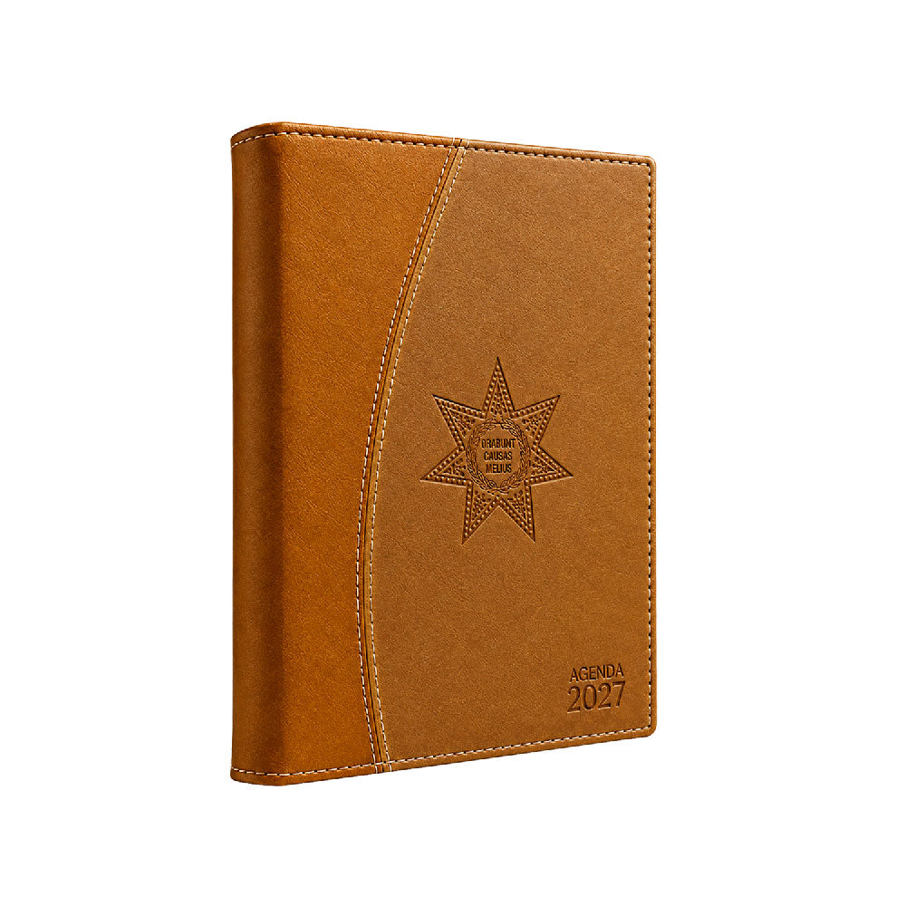 Agenda Jurídica 2027, Martell, Marrón cuero, Camel, Canela 