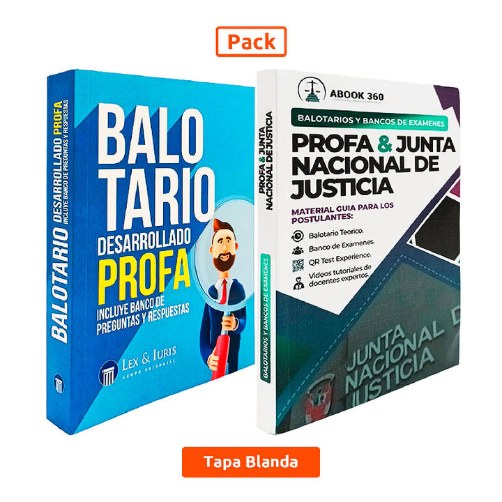 Pack Especial de Preparación Profesional PROFA & Junta Nacional de Justicia (JNJ)