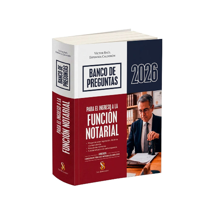 Banco de Preguntas para el ingreso a la Función Notarial - 2026