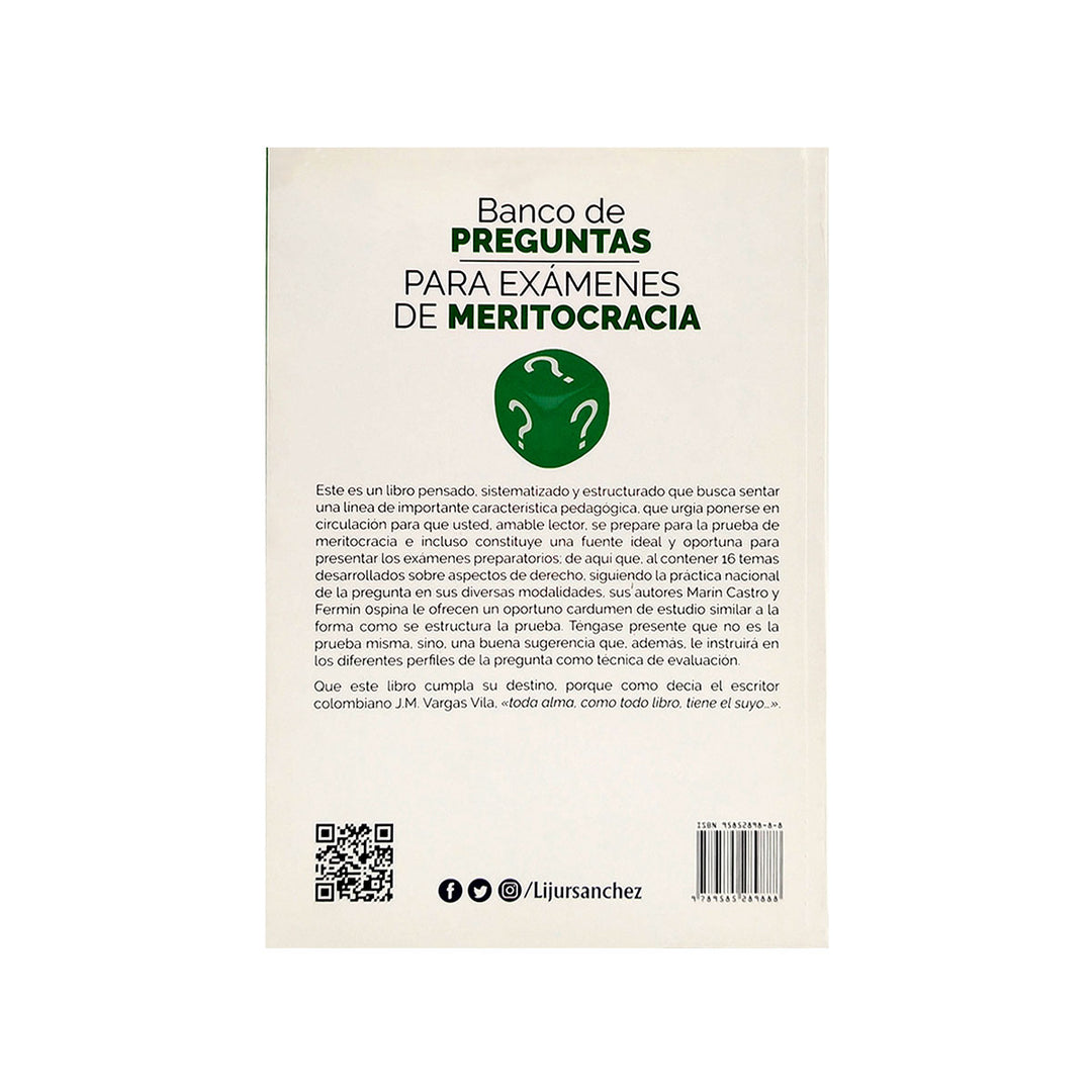 Banco de Preguntas para Exámen de Meritocracia