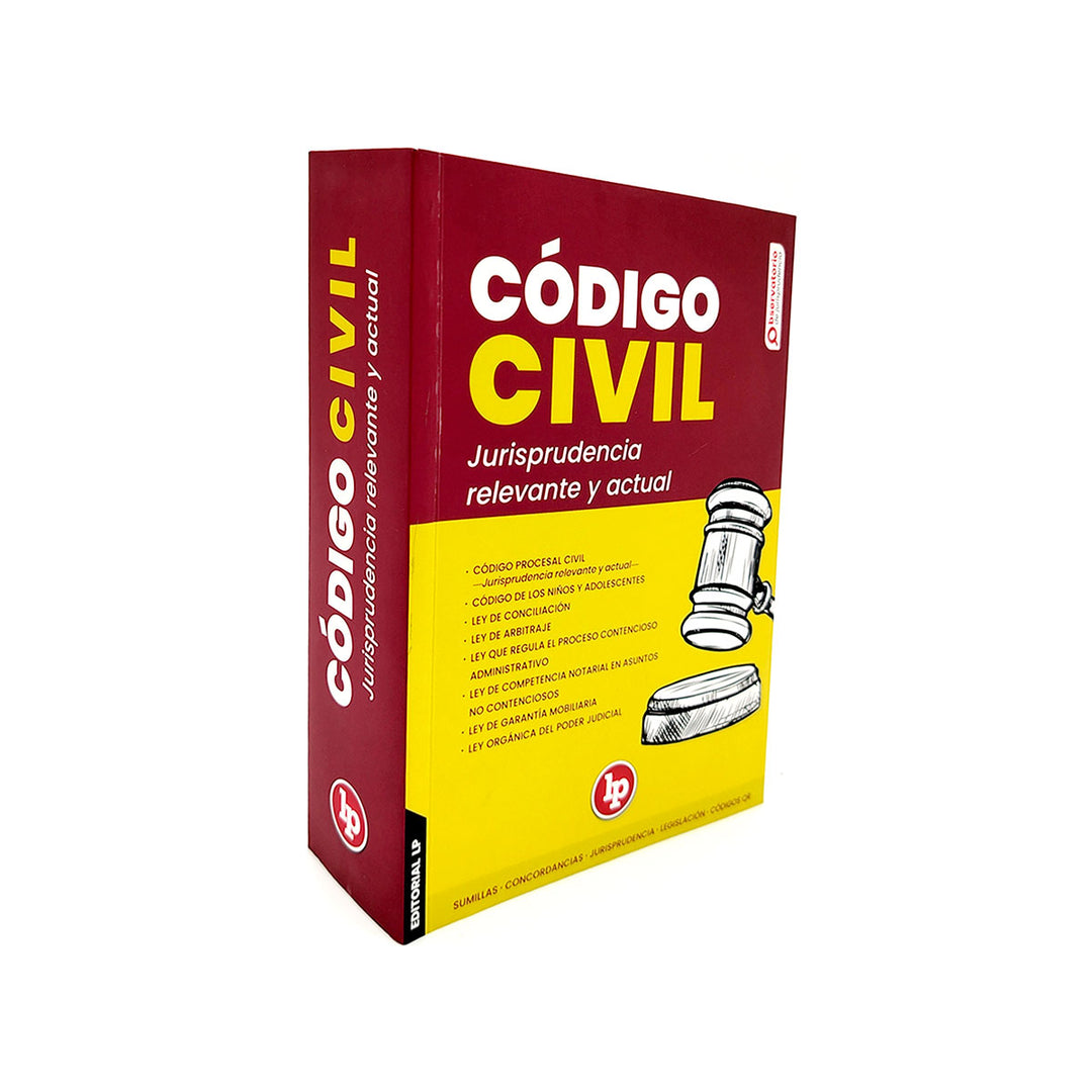 Código Civil LP en Tapa Flex