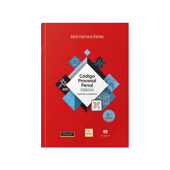 Código Procesal Penal Didáctico Explicado en Diagramas, 3.ª Edición 2026, Benji Espinoza Ramos, Grijley