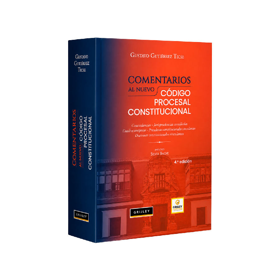 Comentarios al Nuevo Código Procesal Constitucional, Gustavo Gutíerrez Ticse, Grijley, Tapa Rústica