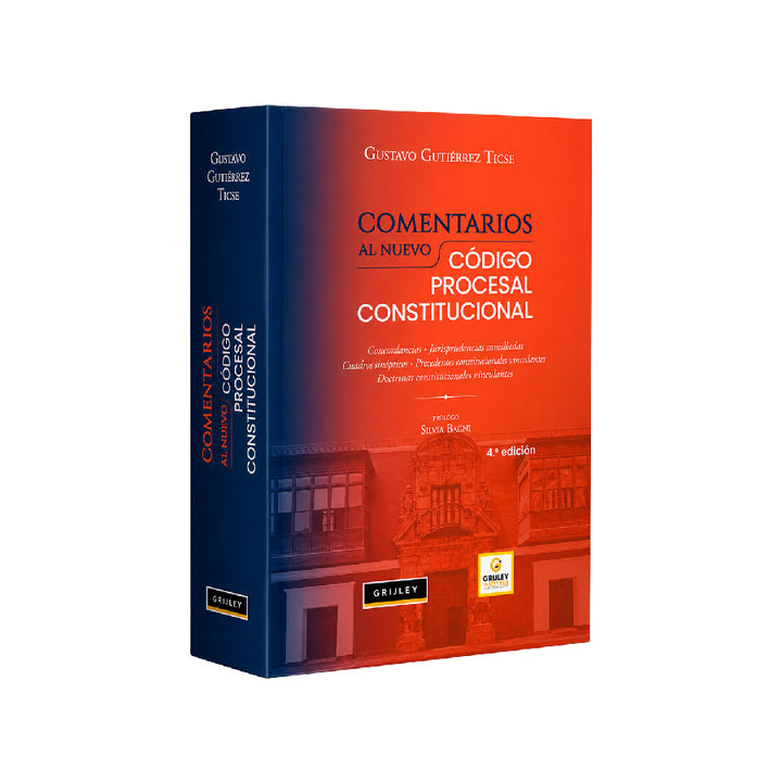 Comentarios al Nuevo Código Procesal Constitucional, Gustavo Gutíerrez Ticse, Grijley, Tapa Rústica