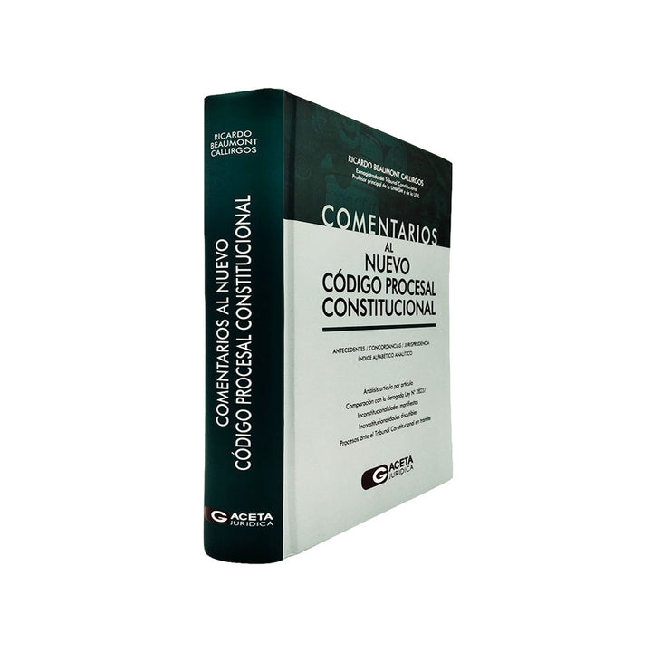 Comentarios al Nuevo Código Procesal Constitucional