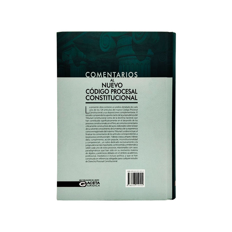 Comentarios al Nuevo Código Procesal Constitucional