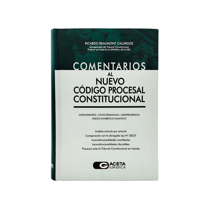 Comentarios al Nuevo Código Procesal Constitucional