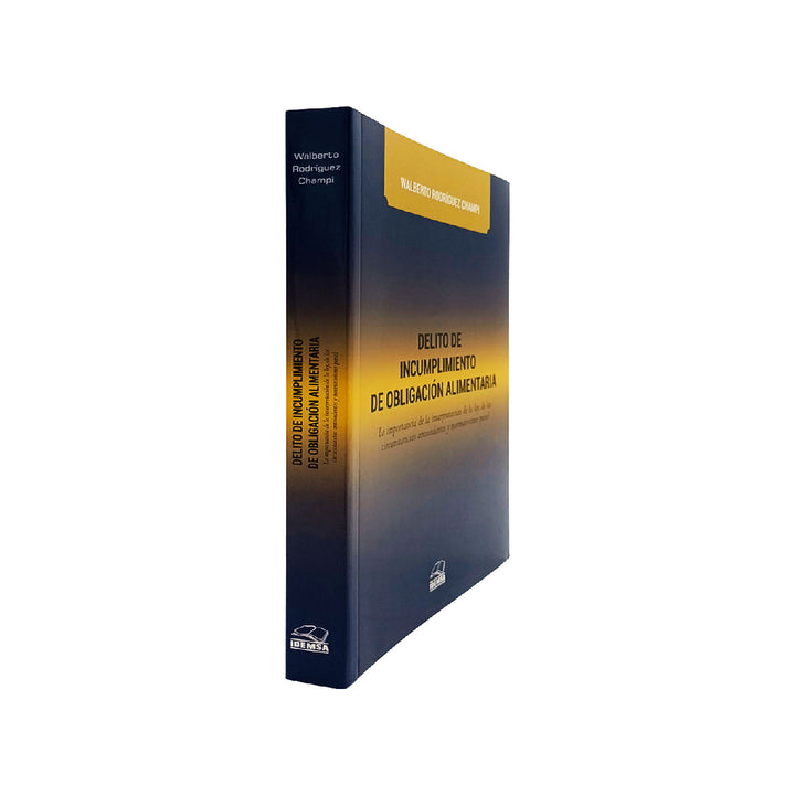 Delito de Incumplimiento de Obligación Alimentaria