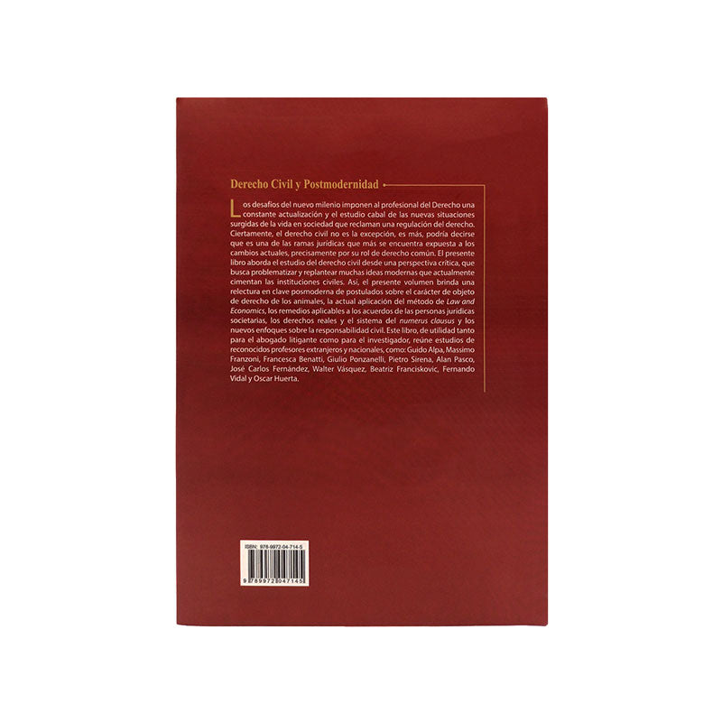 Derecho Civil y Postmodernidad