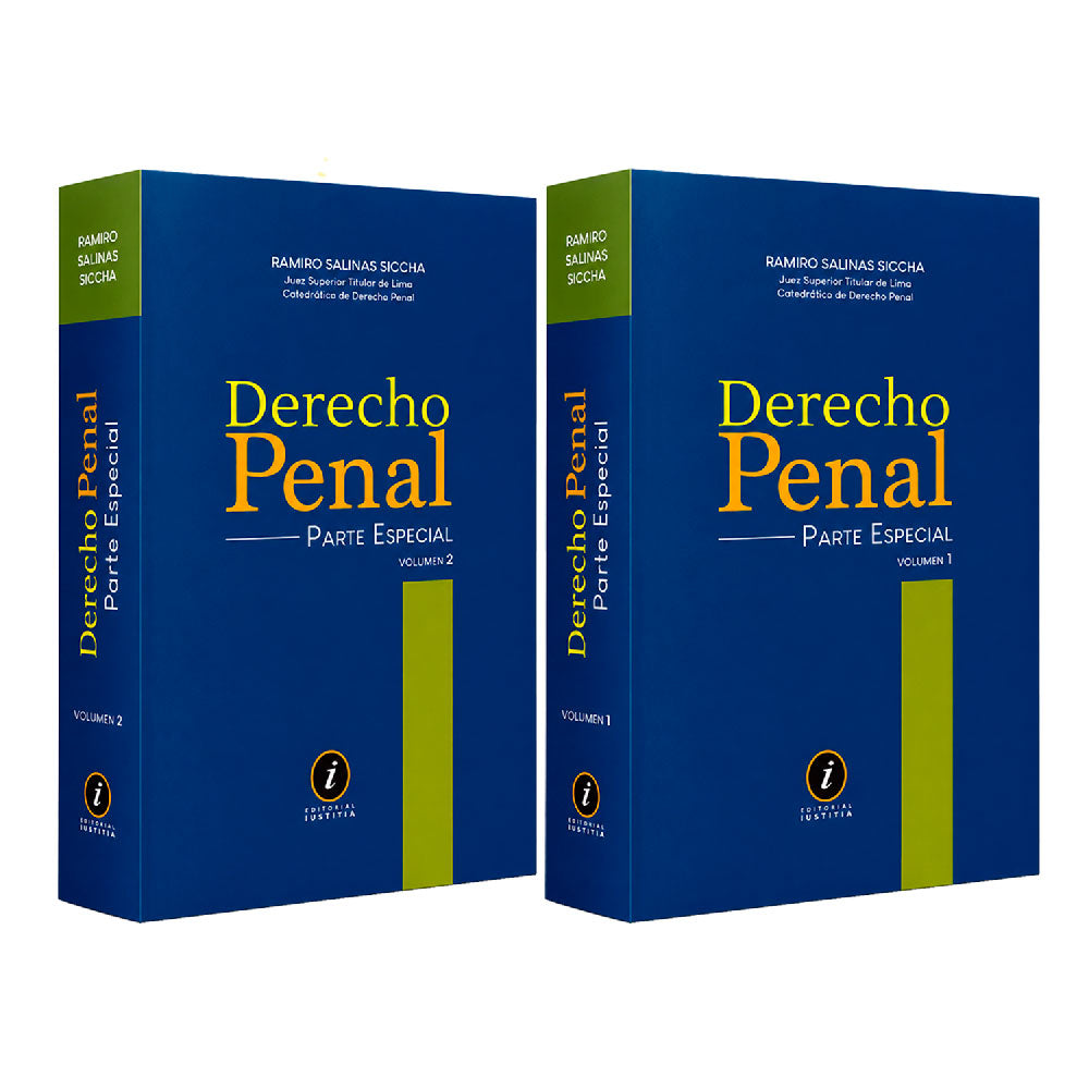 Derecho Penal: Parte Especial, Ramiro Salinas Siccha, Iustitia