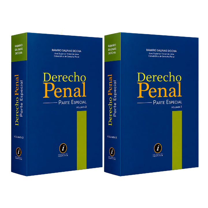Derecho Penal: Parte Especial, Ramiro Salinas Siccha, Iustitia