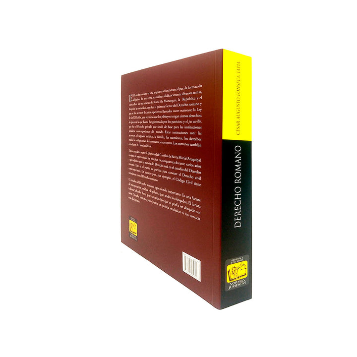 Derecho Romano de César Augusto Fonseca Tapia