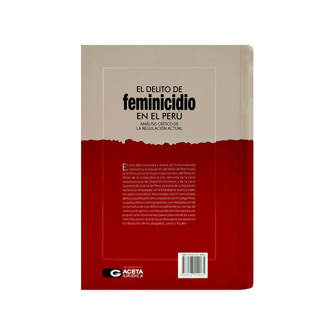 El Delito de Feminicidio en el Perú