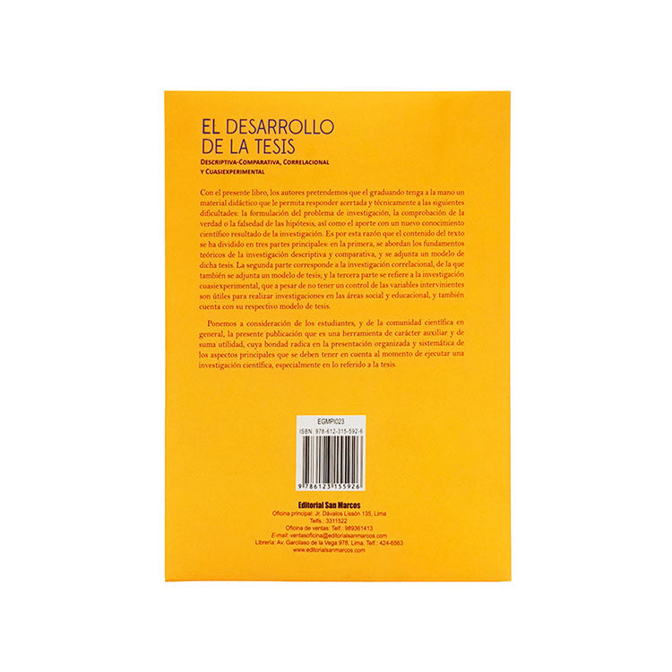 El Desarrollo de la Tesis