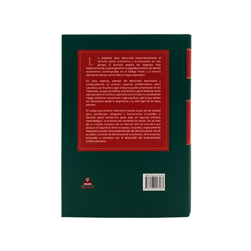Lecciones de Derecho Penal Económico y de la Empresa