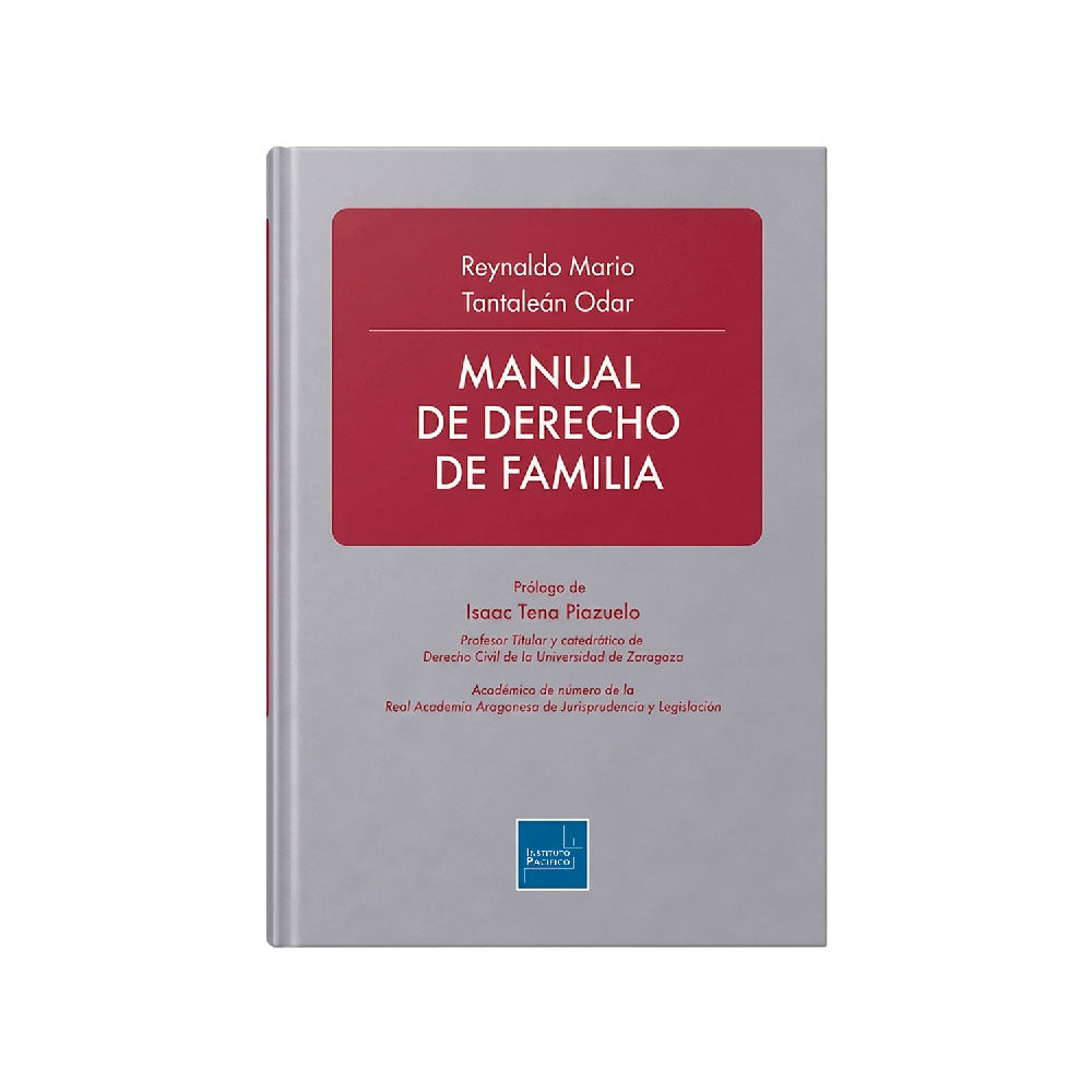 Manual de Derecho de Familia (Edición 2026), Reynaldo Mario Tantaleán Odar, Instituto Pacífico