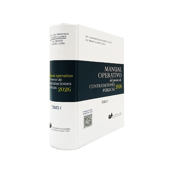 Manual Operativo del Proceso de Contrataciones Públicas 2026 (Tomo I y Tomo II)