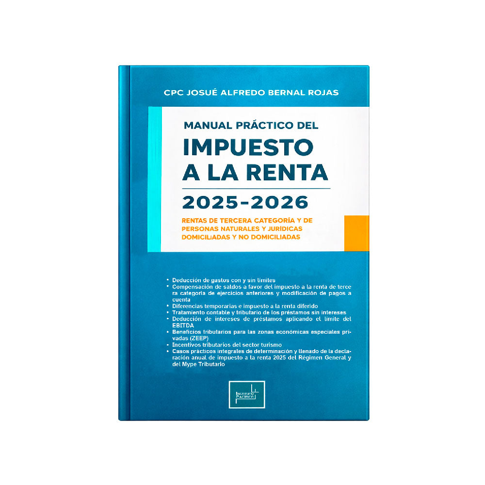Manual Practico Del Impuesto a la Renta 2025 – 2026