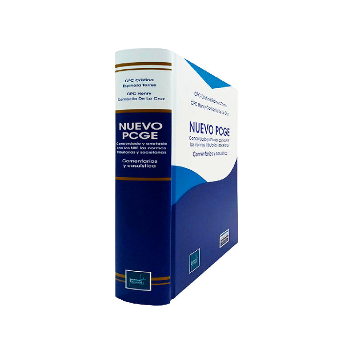 Nuevo PCGE Concordado y Anotado con las NIIF, las Normas Tributarias y Societarias