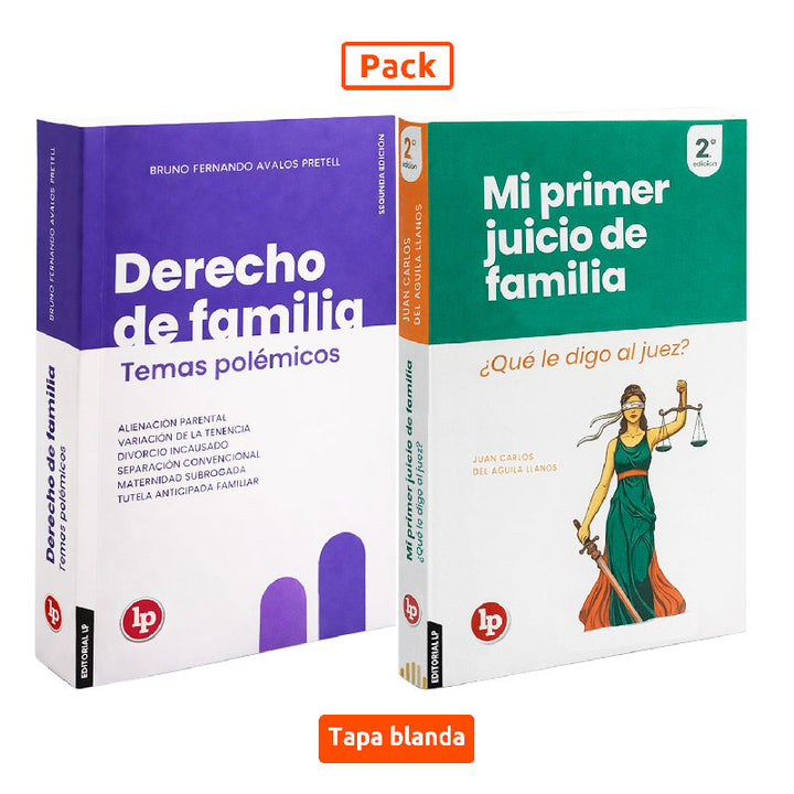 Pack Jurídico Imperdible: Derecho de Familia + Mi primer juicio de familia