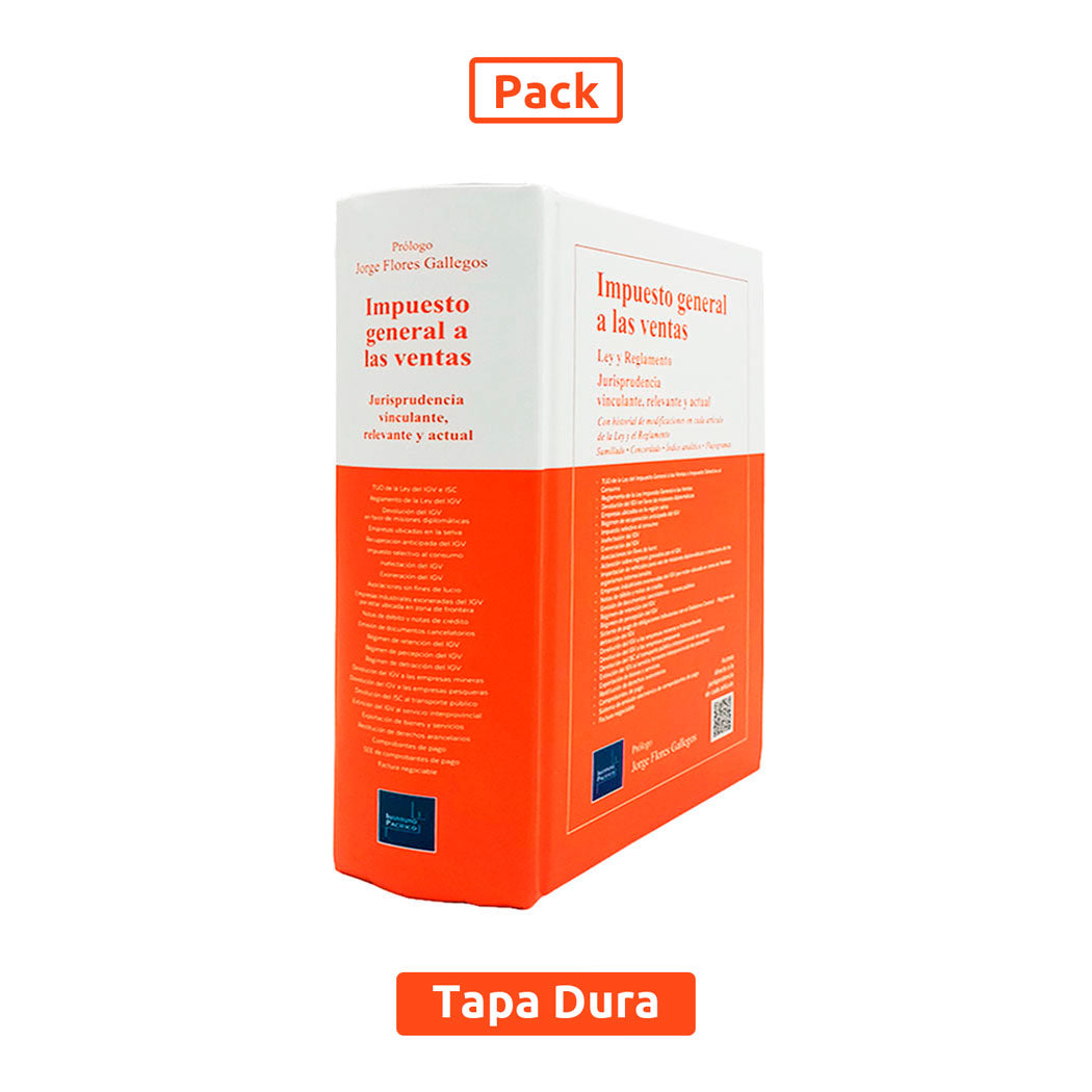 Pack Impuesto General a las Ventas + Código Tributario
