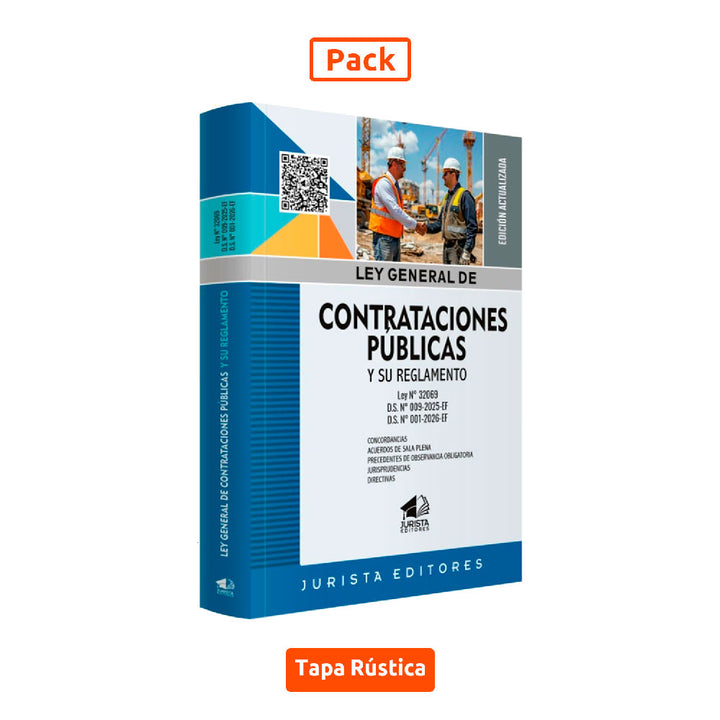 Pack Legislación Administrativa y su Aplicación Práctica y Ley General de Contrataciones Públicas y su Reglamento, Jurista Editores