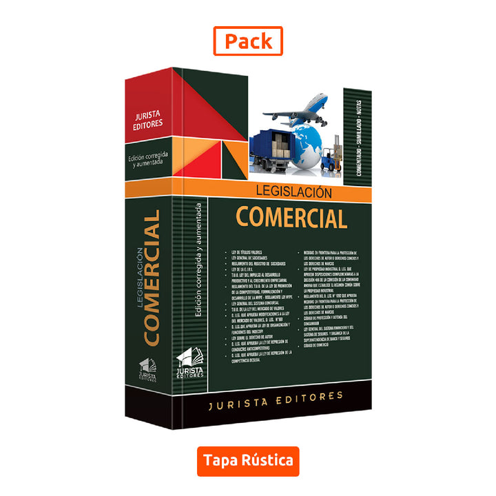 Pack Legislación Tributaria y Comercial, Jurista Editores