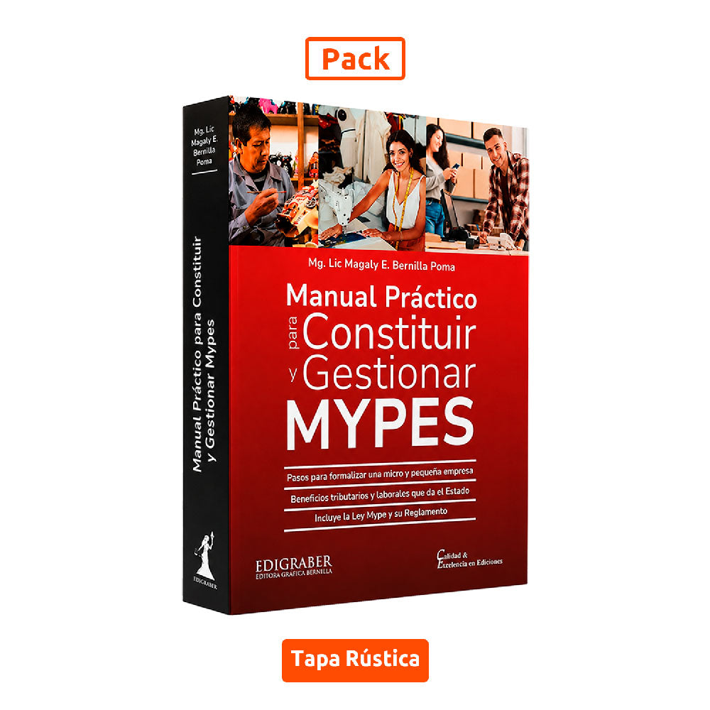Pack Mypes: Manual de Mypes + Legislación Comercial