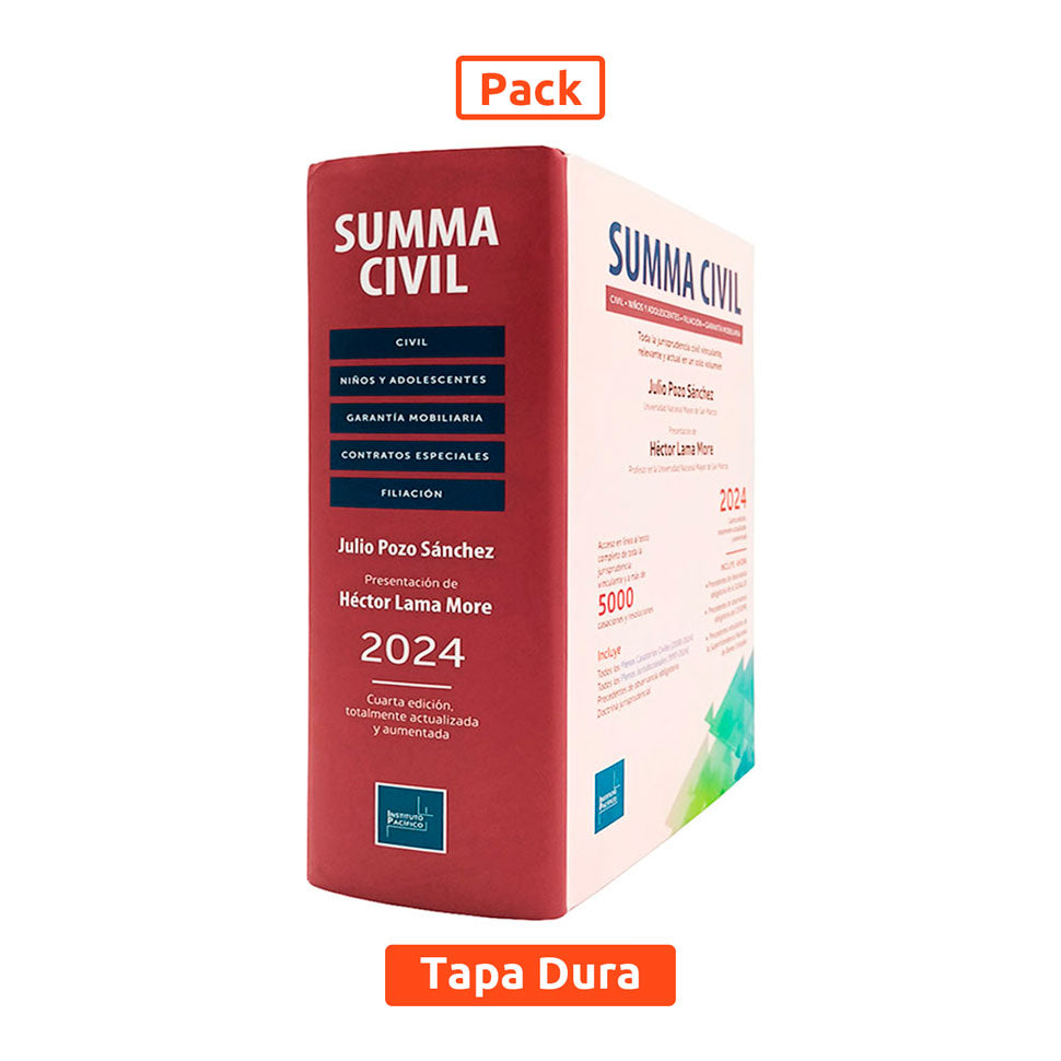 Pack Summa Civil y Summa Procesal Civil