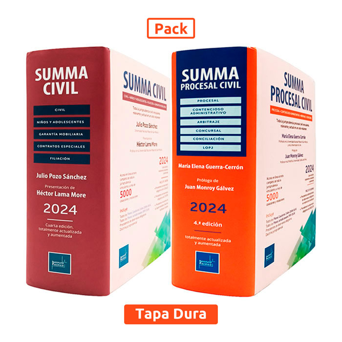 Pack Summa Civil y Summa Procesal Civil