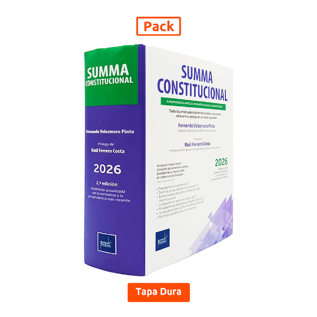 Pack Summa Constitucional 2026 y ABC del Derecho Constitucional
