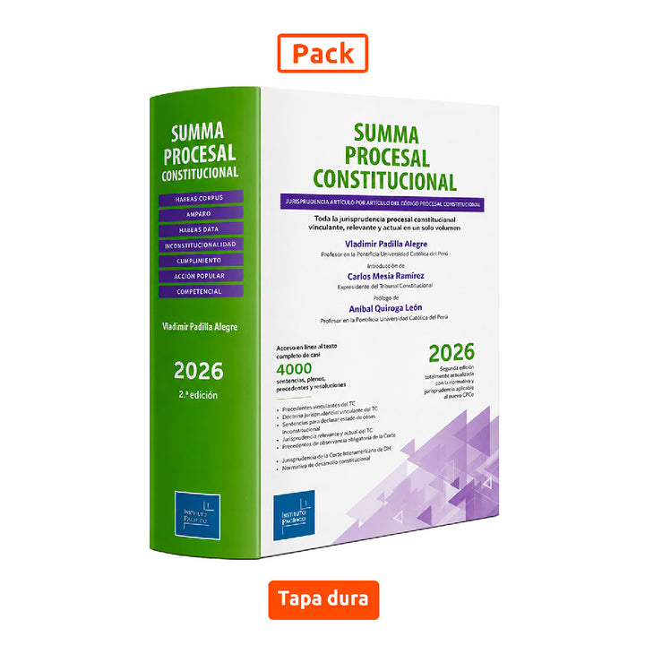 Pack Summa Constitucional + Summa Procesal Constitucional 2026