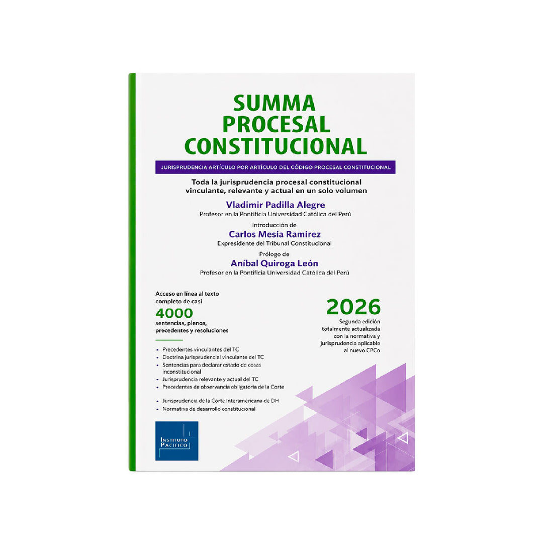 Summa Procesal Constitucional 2026