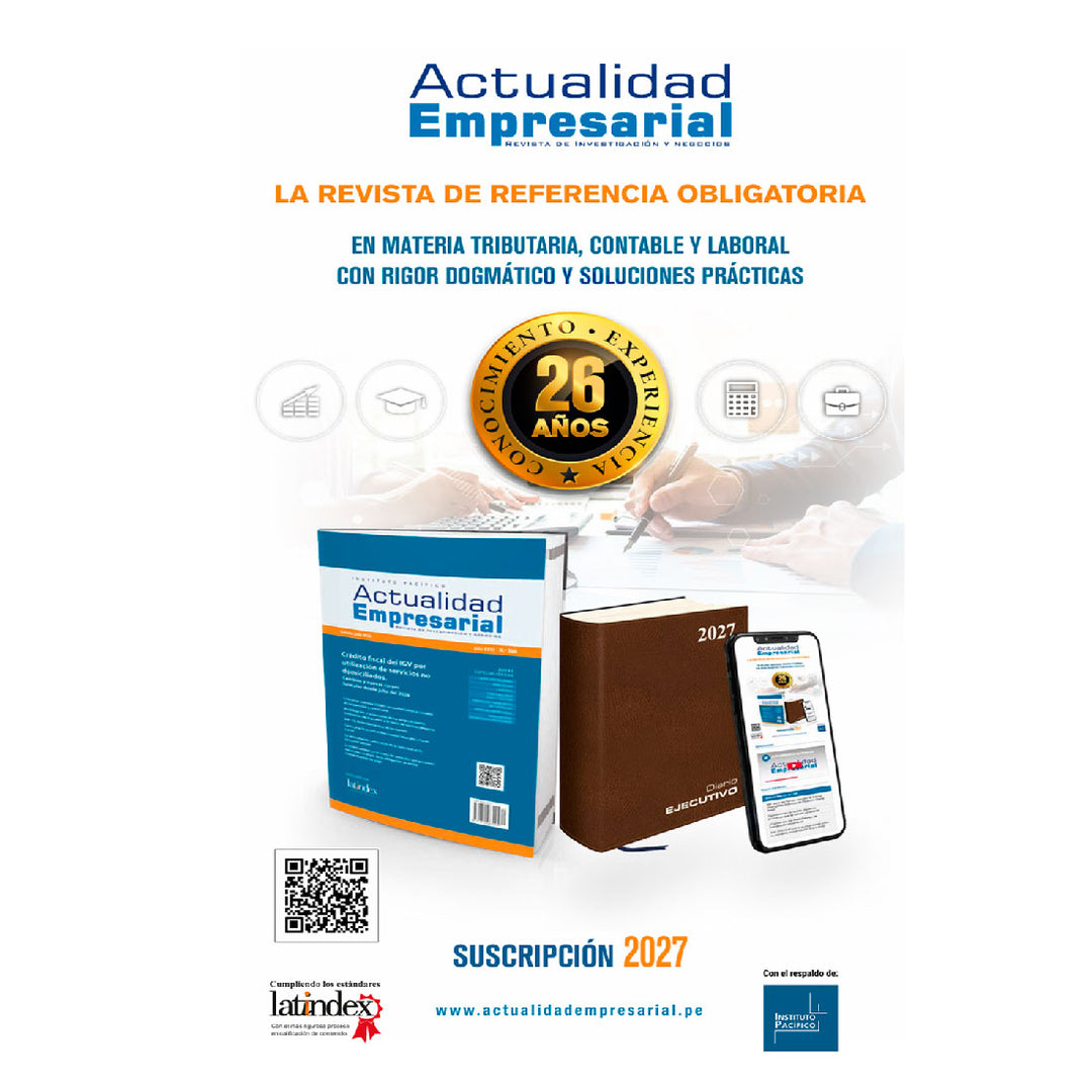 Suscripción Actualidad Empresarial 2027
