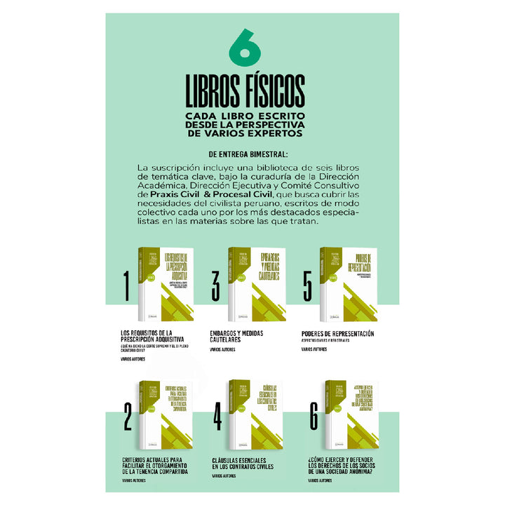 Suscripción Praxis Civil & Procesal Civil