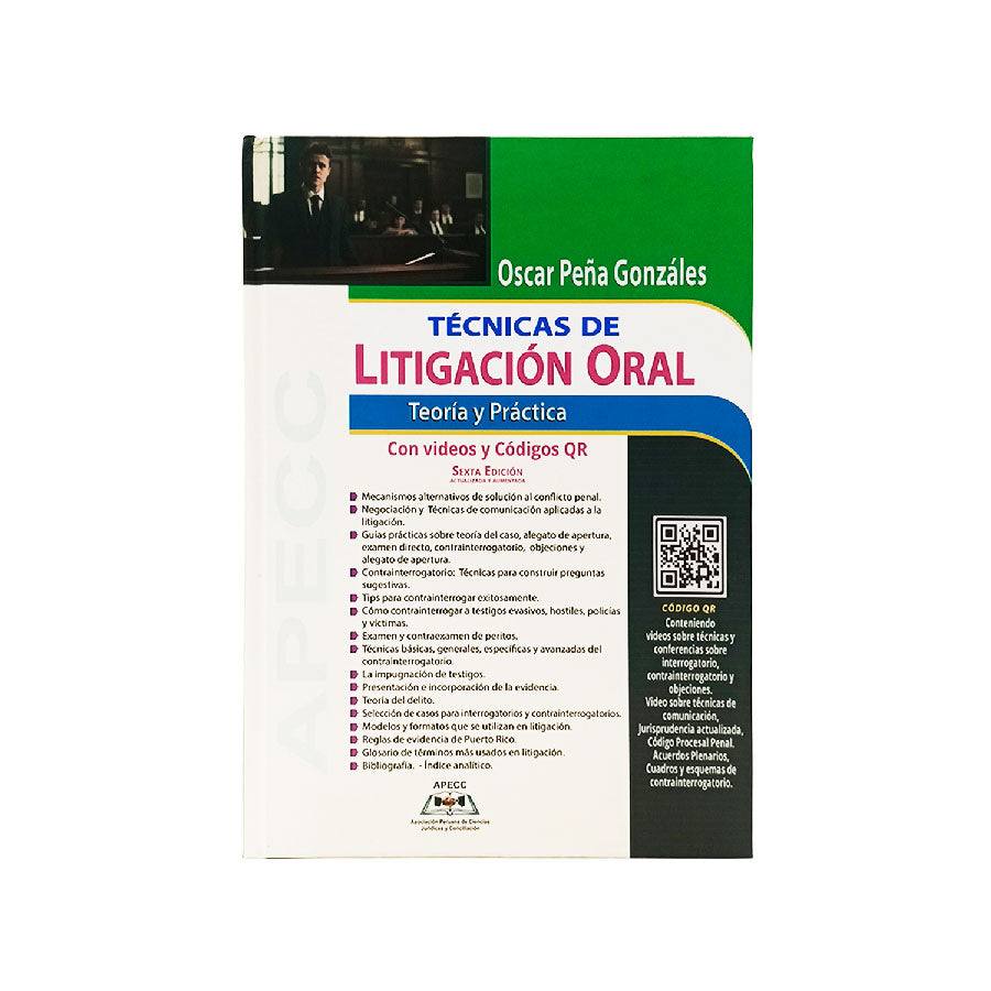 Técnicas De Litigación Oral - Sexta Edición
